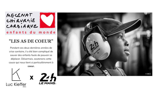 Luc Kieffer X Le Mans s’engage dans le cadre du partenariat historique entre les 24 Heures du Mans et Mécénat Chirurgie Cardiaque